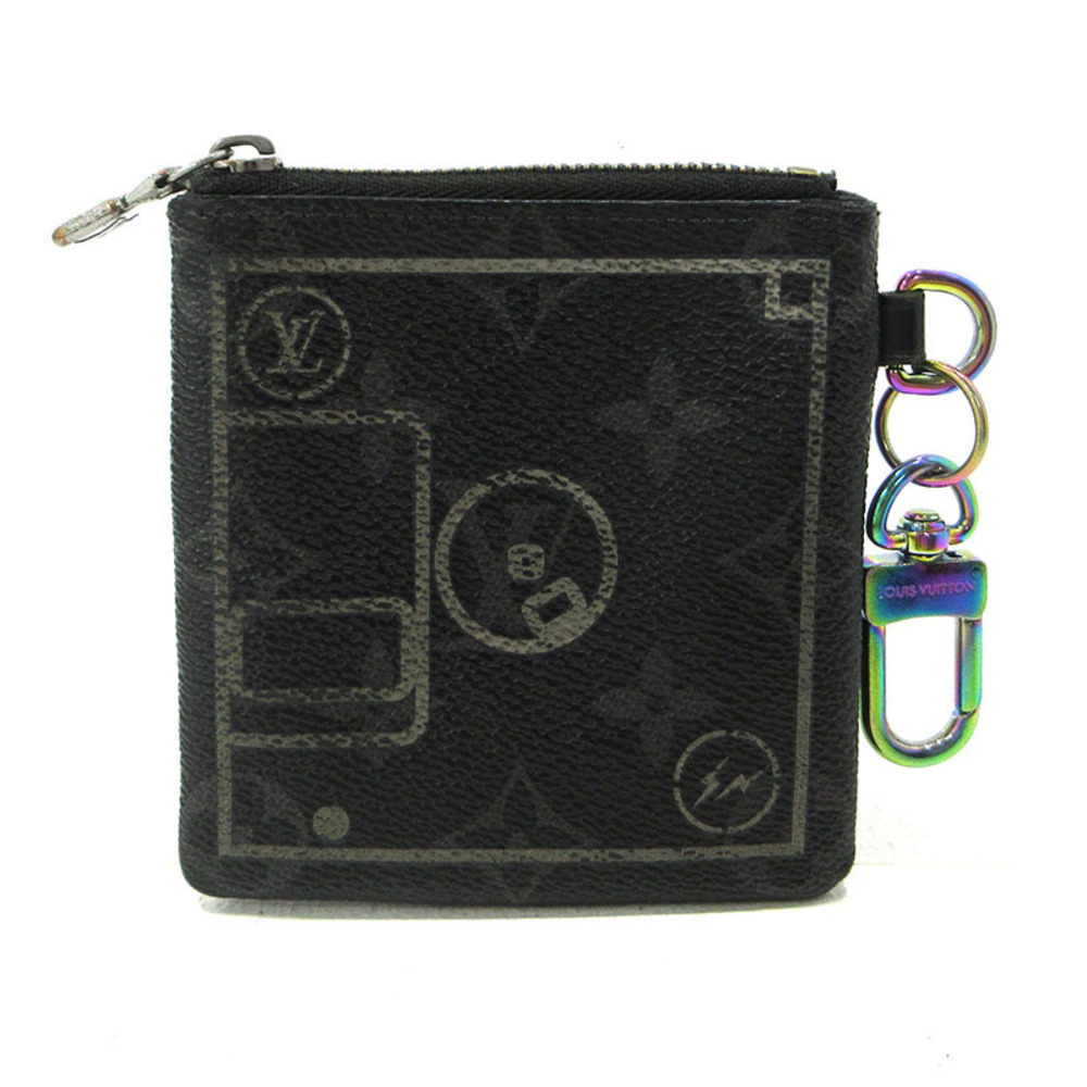 Louis Vuitton Eclipse Black Coin Case Wallet Black - image 1